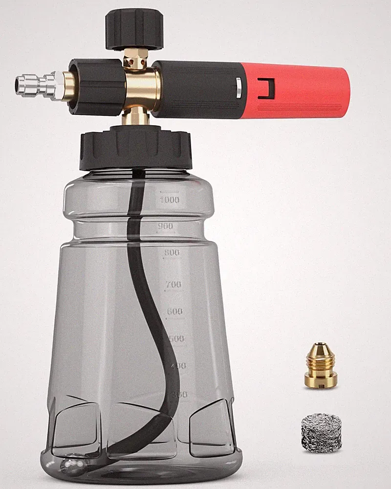 DANCINGBOAR Foam Cannon for Pressure Washer with 1/4" Quick Connector, Gray