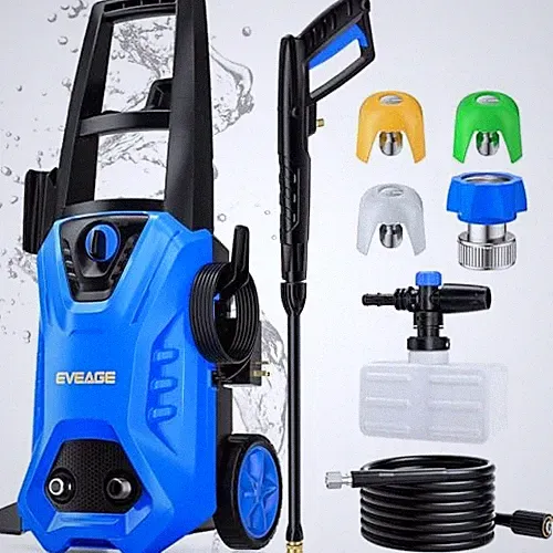 DARK BLUE - EVEAGE ELECTRIC PRESSURE WASHER, 4200 PSI 2.8 GPM POWER WASHER WITH