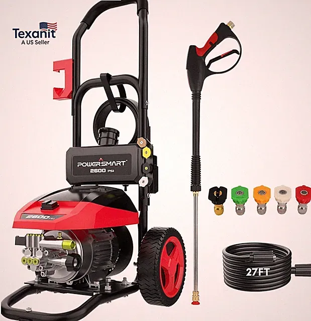 DB1002 2600 PSI Electric Pressure Washer with Induction Brushless Motor,3.0 GPM
