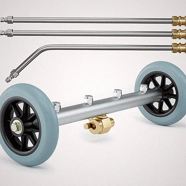 DBR Tech® Undercarriage Pressure Washer Attachment & Water Broom | 1500-400