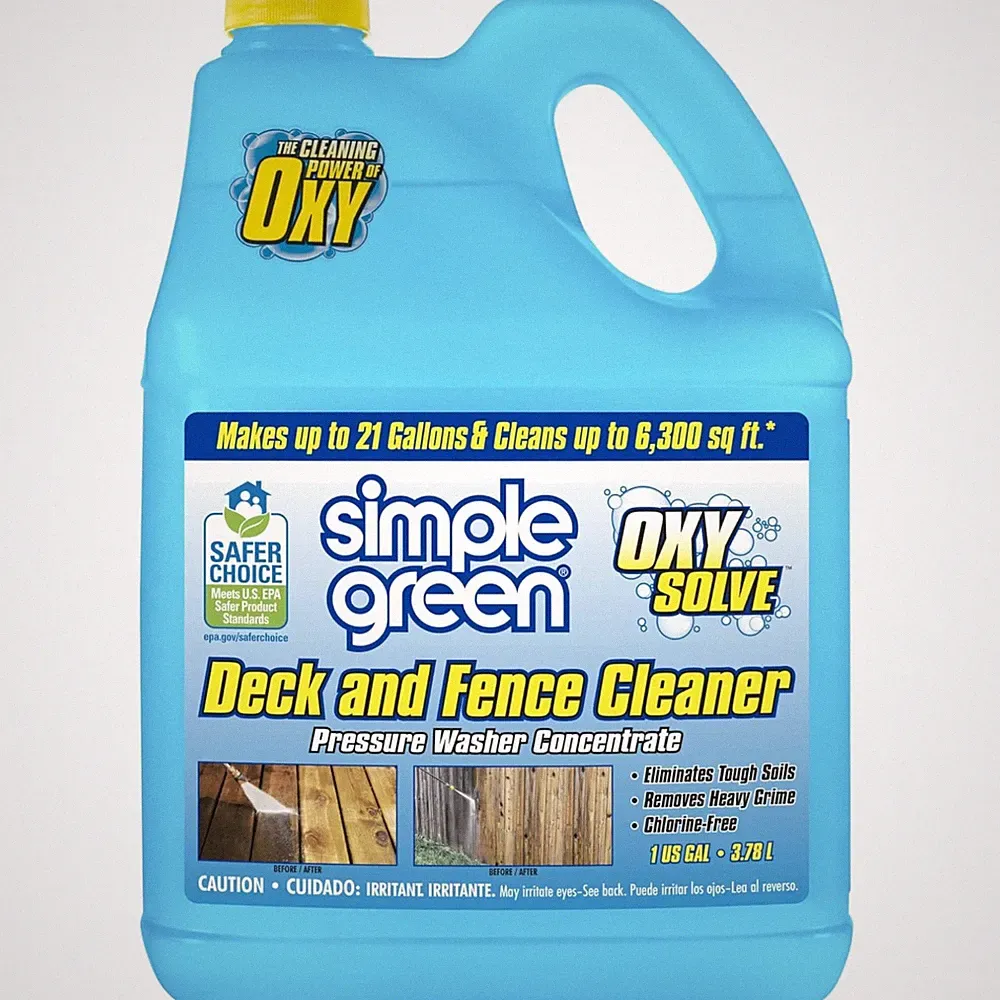 Deck & Fence Pressure Washer Solution - Unscented, 128 oz