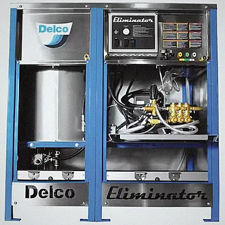 Delco 65191 Medium Duty 3000 Psi 5.0 Gpm Hot Water Electric Pressure Washer