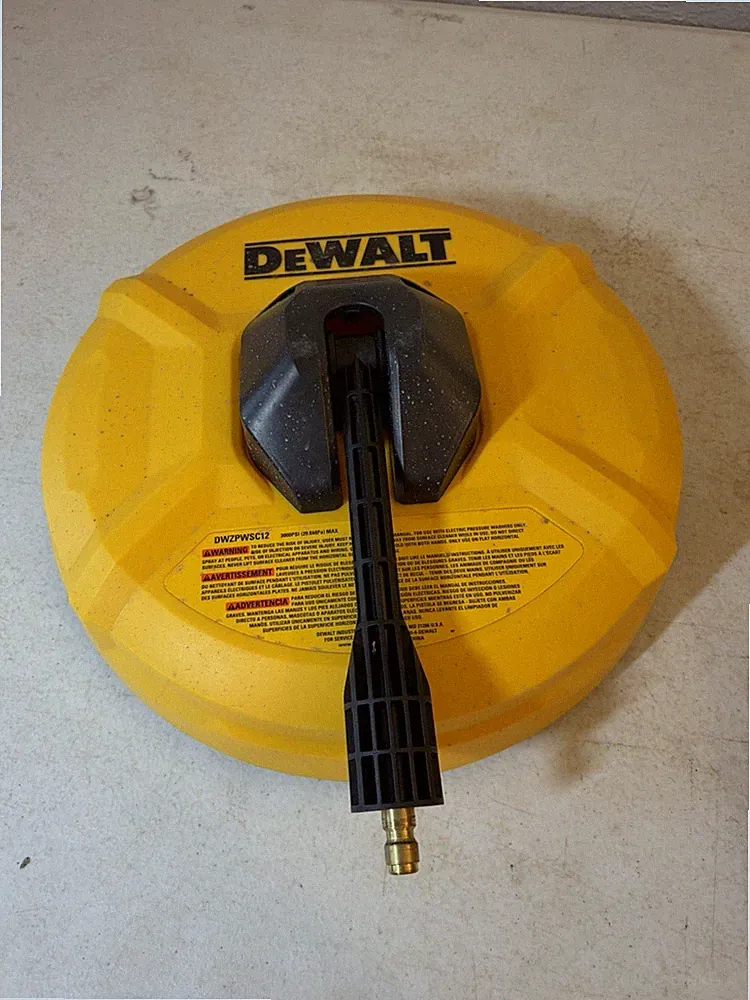DEWALT 12 in. Rotating Surface Cleaner Pressure Washer Attachment DWZPWSC12