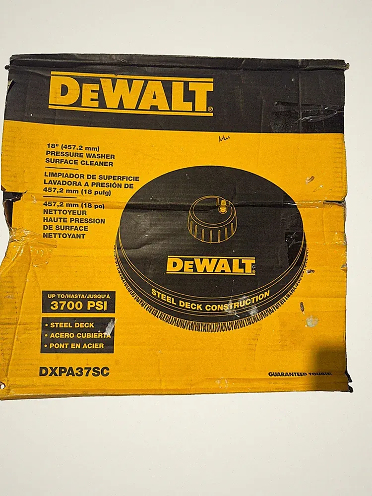 DEWALT 18 in. Surface Cleaner w/ Cold Water Pressure Washer #6