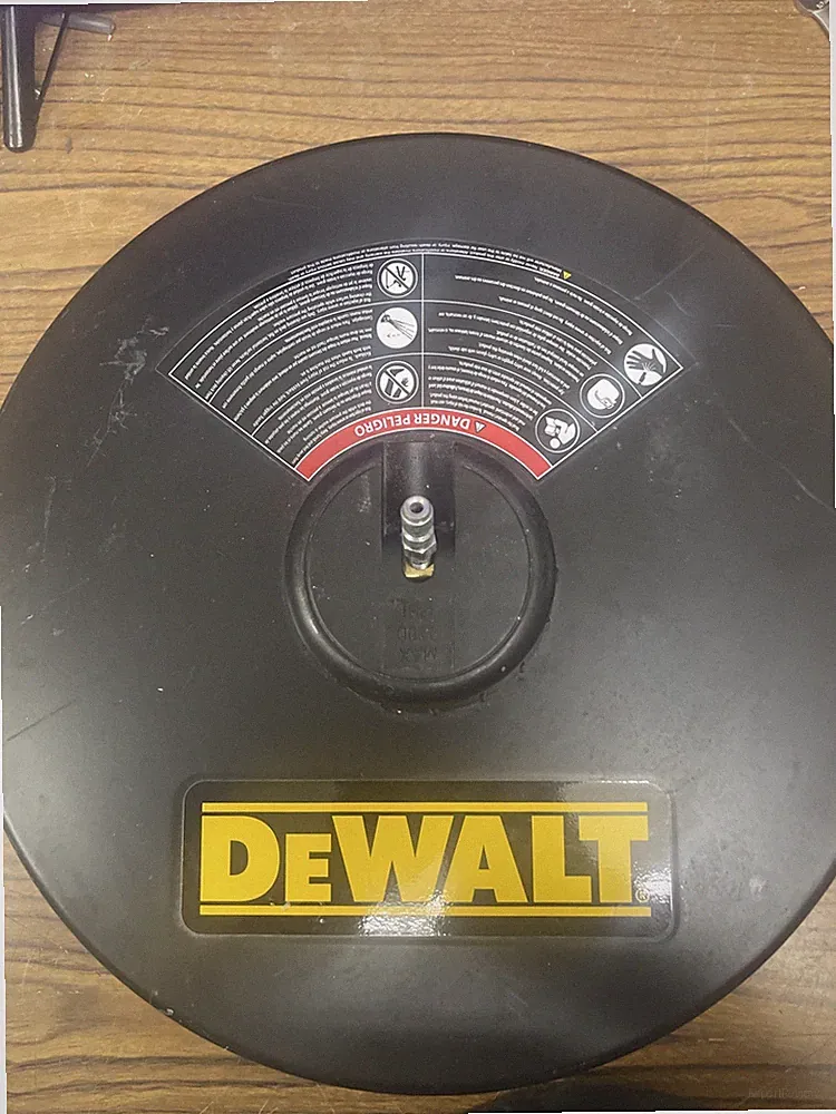 DeWalt 18″ Surface Cleaner Brush 3700 PSI – Concrete & Sidewalk Power Washer