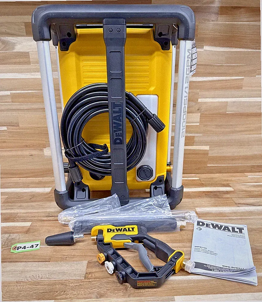 DEWALT 2100 PSI 1.2 GPM Cold Water Electric Pressure Washer DWPW2100 P4-47
