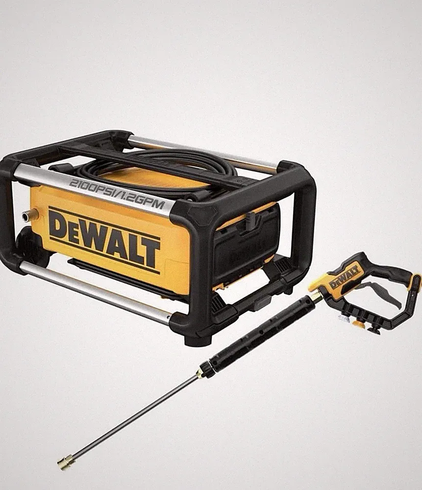 DEWALT 2100 PSI Corded Electric Cold Water Pressure Washer w/ Gun Wand