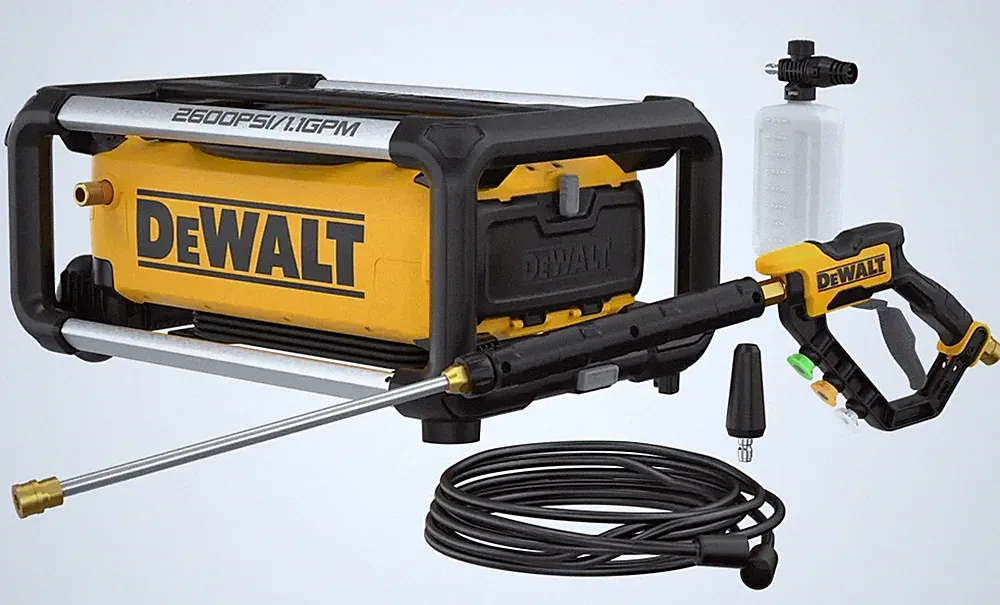 DEWALT 2600 PSI 1.1 GPM Cold Water Electric Pressure Washer