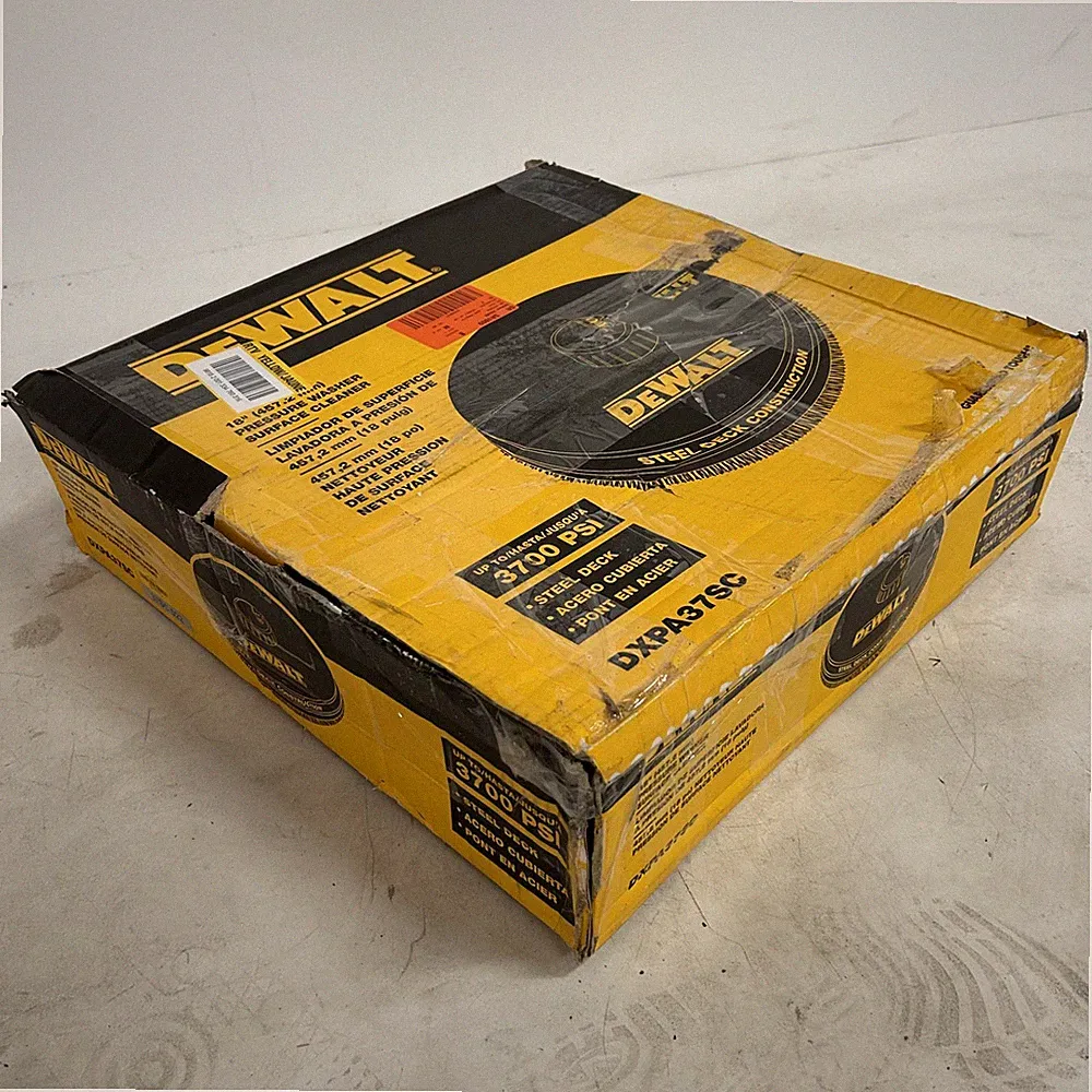 DEWALT 3700PSI 18" Steel Surface Cleaner For Gas Power Washer DXPA37SC (USED)