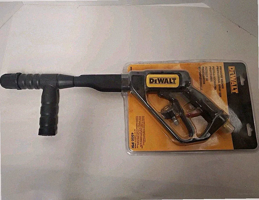DEWALT 4500 PSI Pressure Washer Spray Gun, Black/Yellow, 1 Pack