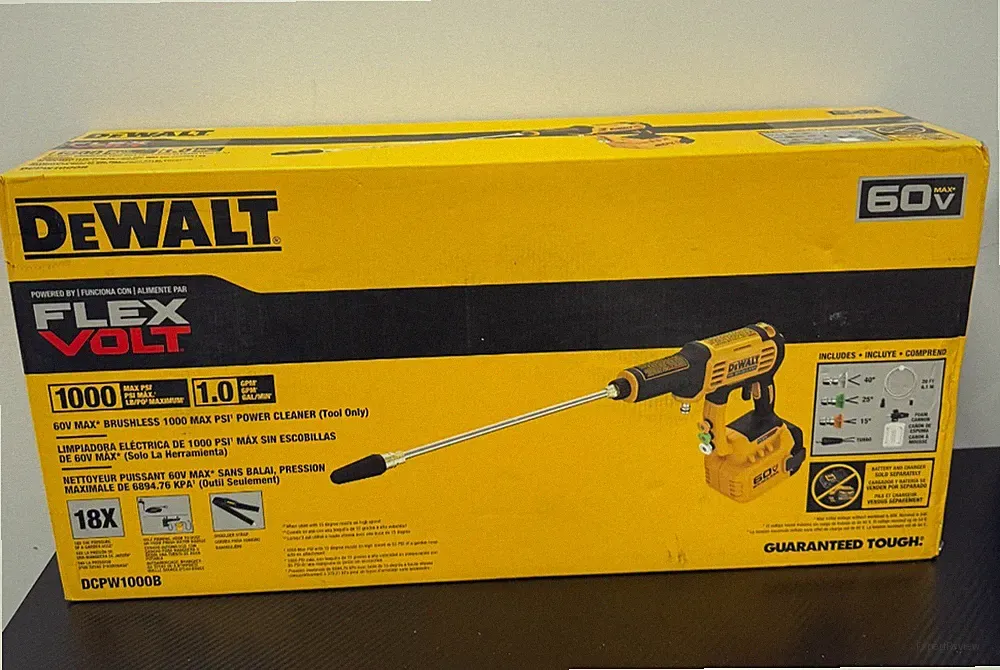 DeWalt 60V FlexVolt 1000 PSI Pressure Washer (Tool Only)