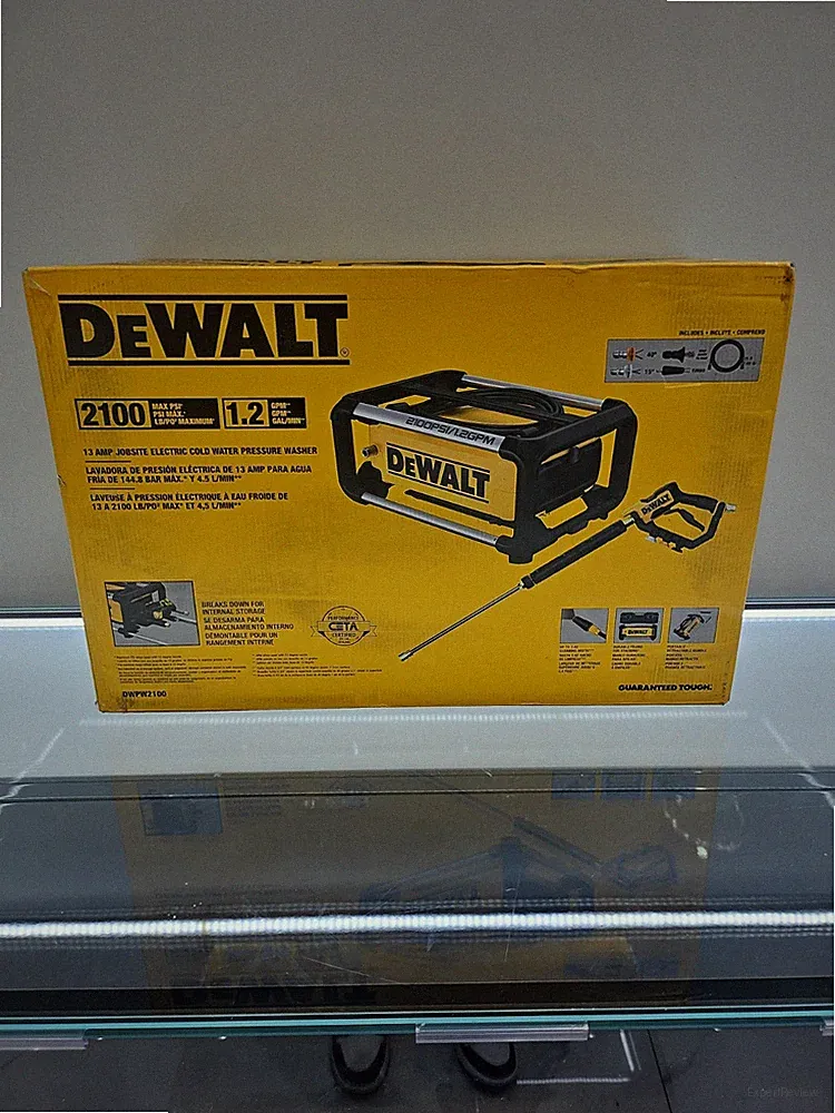 DeWALT DWPW2100 2,100 PSI Electric Cold Water Pressure Washer