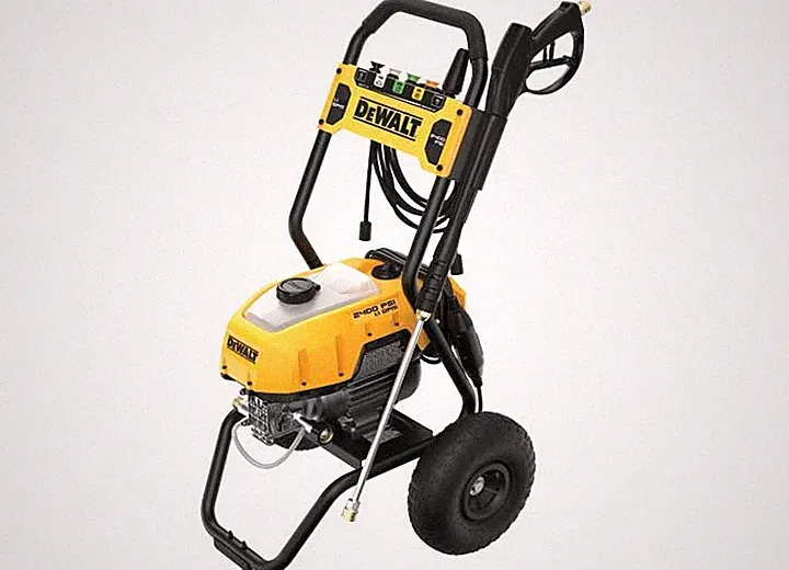 DeWalt DWPW2400 Electric Cold Water Pressure Washer, 2400 Max Psi At 1.1 Gpm