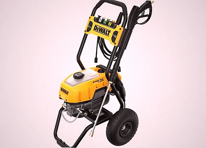 DeWalt DWPW2400 Electric Cold Water Pressure Washer, 2400 Max Psi At 1.1 Gpm