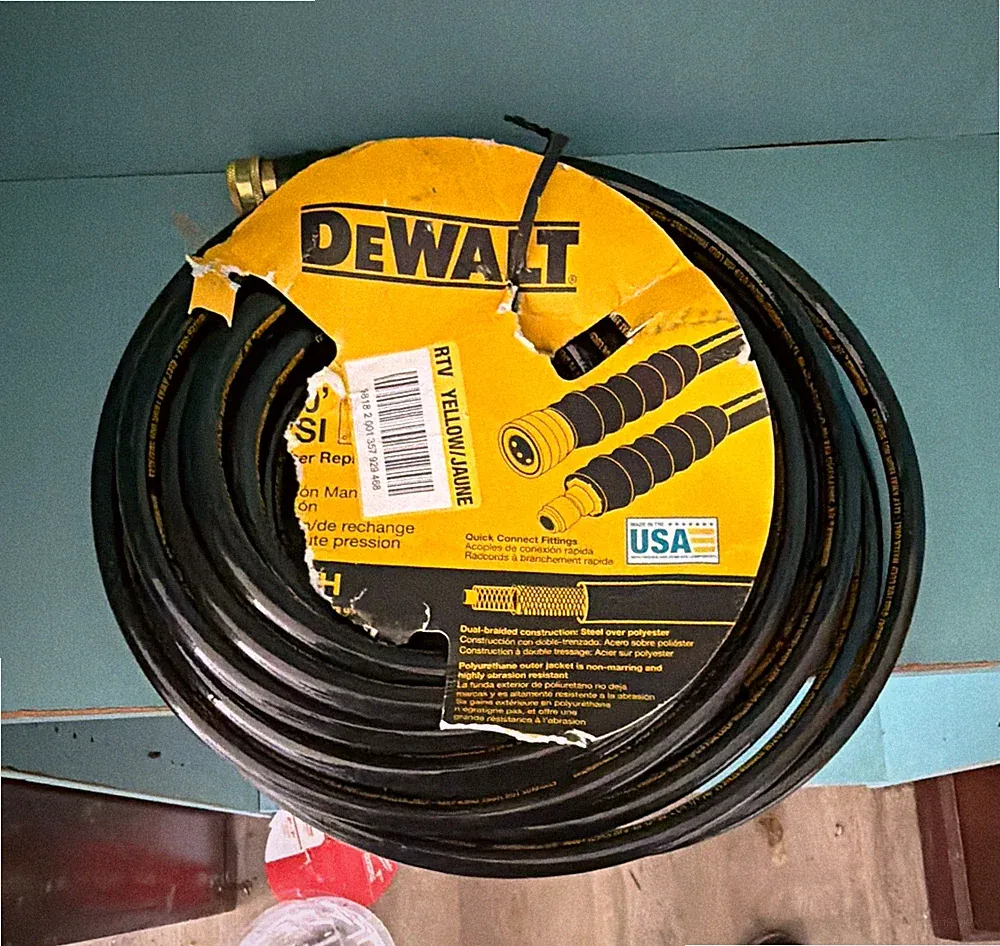 DEWALT DXPA50PH Pressure Washer Hose 50 ft 3/8 in (0.375 in)