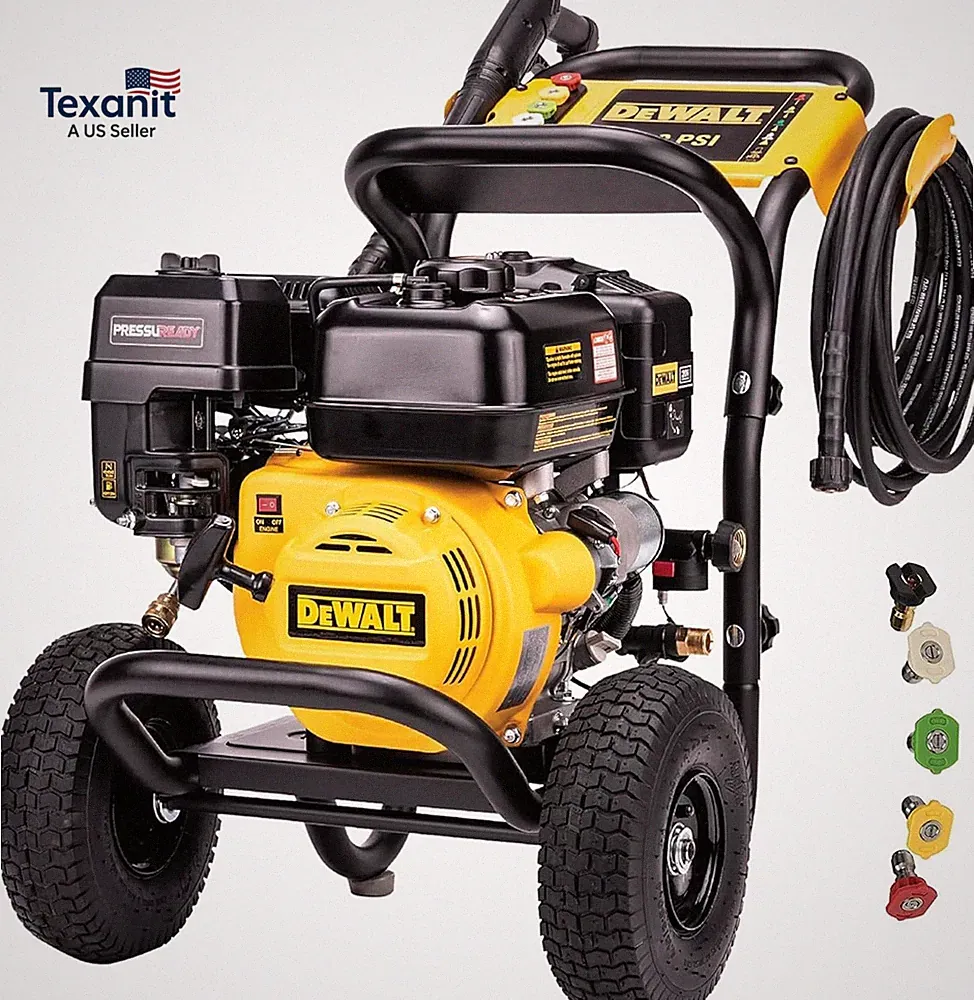 Dewalt DXPW3400PRNB-S Pressuready 3400 PSI Gas Pressure Washer with Quick Start