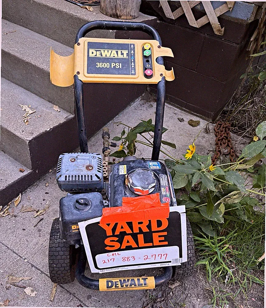 DEWALT DXPW3625 3600 PSI Gas Cold Water Pressure Washer Quick Connect. Pump is