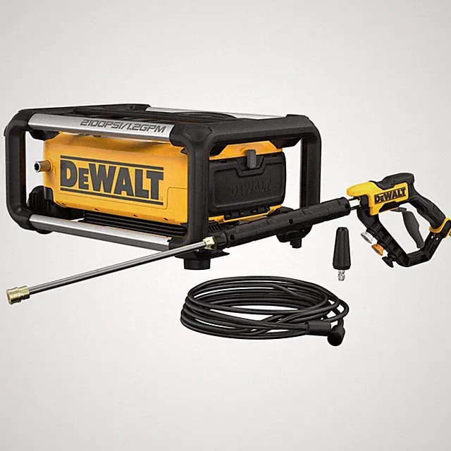 DEWALT Electric Pressure Washer, 2100 PSI, Jobsite Power Washer (DWPW2100) Yello