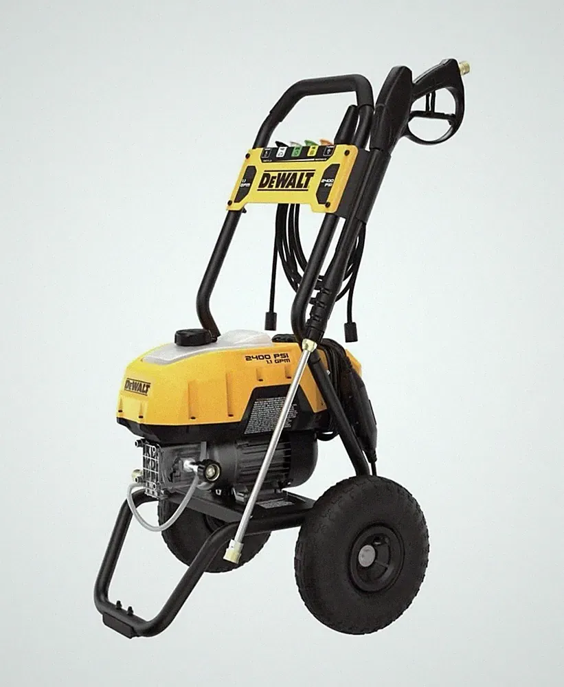 DEWALT Electric Pressure Washer, Cold Water, 2400-PSI, 1.1-GPM, Corded