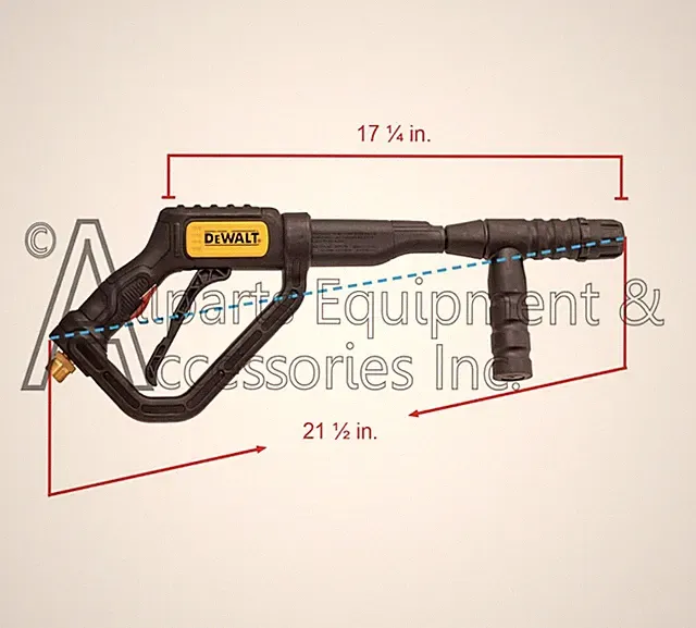 DeWALT OEM OR452 4500 Max PSI Trigger Gun 22MM Rear Hose Connection