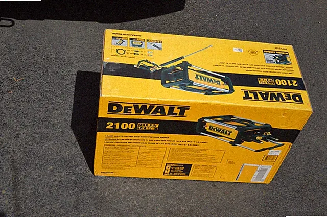 Dewalt Pressure washer DWPW2100 2100 psi