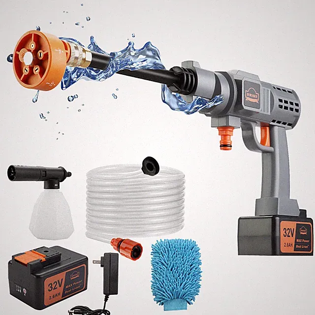 DEWINNER 32V 700 PSI Cordless Portable Battery Powered Pressure Washer
