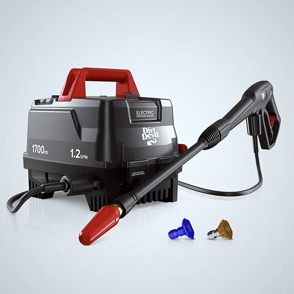 Dirt Devil Electric Pressure Washer 1700 PSI 1.2 GPM NEW PD40000V
