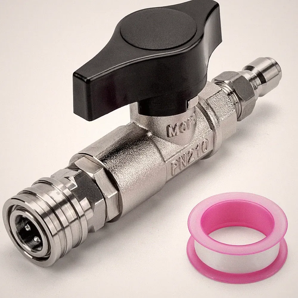 DN10 Ball Valve for Pressure Washer 3/8 Inch Quick Connect Ball Valve