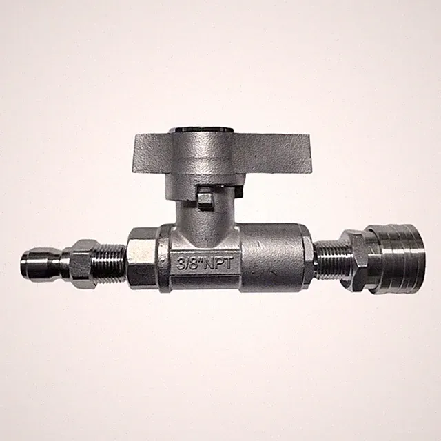 DN10 Industrial DN10 5000PSI Ball Valves Pressure Washer 3/8inches Thread