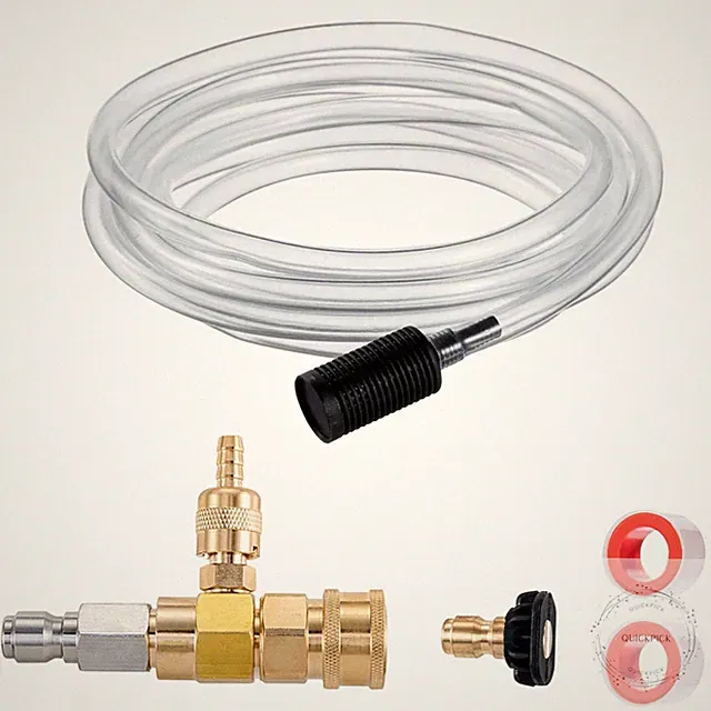 Downstream Injector for Pressure Washer, Chemical Injector Kit Power Washer