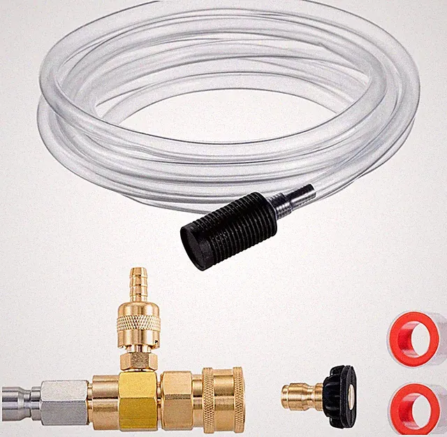 Downstream Injector for Pressure Washer, Power Washer Chemical Injector Kit,...