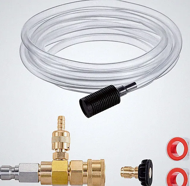 Downstream Injector for Pressure Washer, Power Washer Chemical Injector Kit, Soa