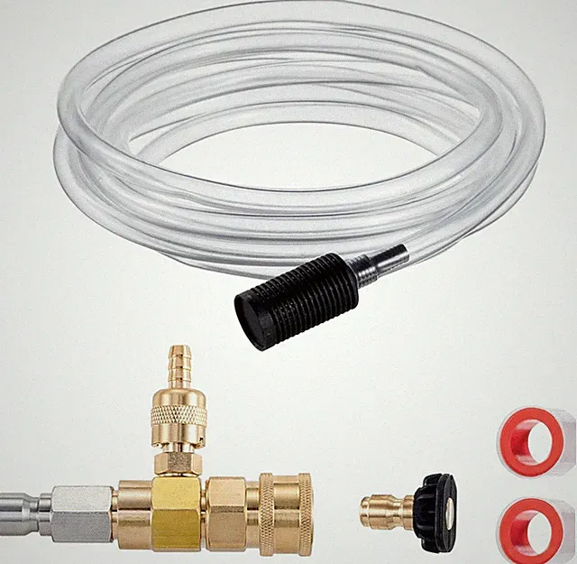 Downstream Injector for Pressure Washer, Power Washer Chemical Kit,...