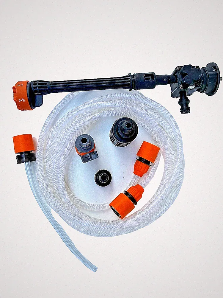 DRILL OPERATED PRESSURE WASHER CONNECTS DIRECT TO YOUR WATER SUPPLY 300 PSI
