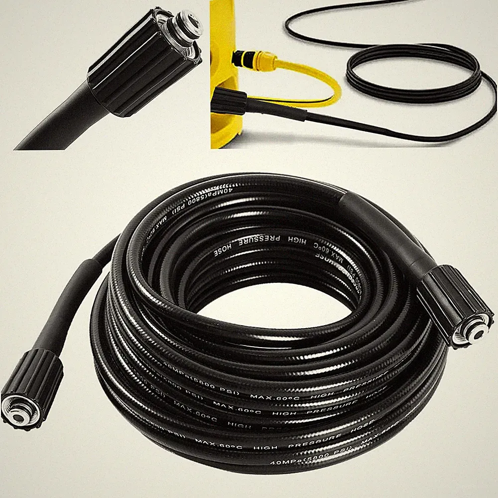 Dual Fitting Power Washer Hose High Pressure Washer hose 75ft
