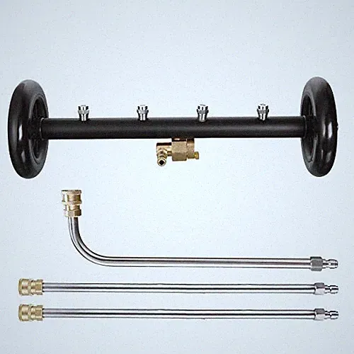 Dual-Function Undercarriage Cleaner,Surface Cleaner for Pressure Washer, 16 Inch