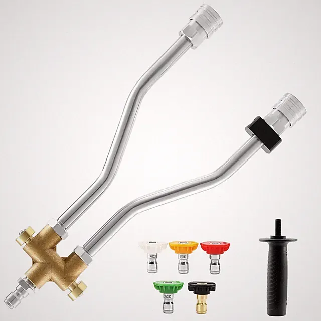 Dual Lance Pressure Washer Wand for Foam Cannon, Pressure Washer Dual Connect...