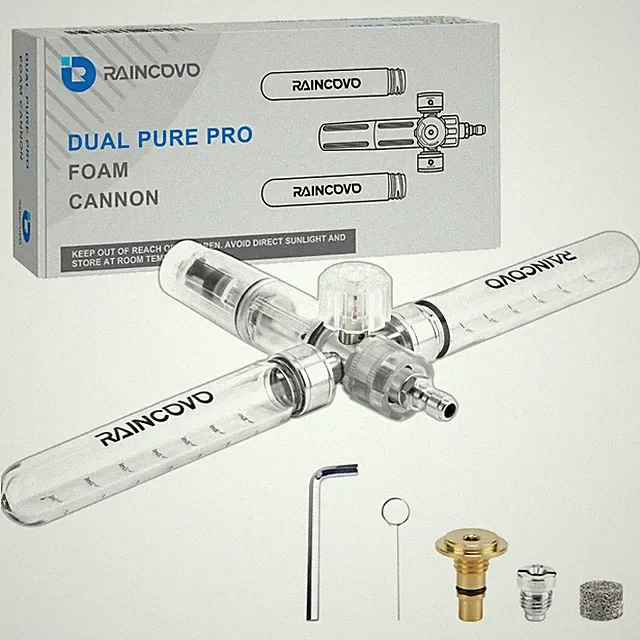 Dual Pure Pro Foam Cannon for Pressure Washer, Dual-Bottle