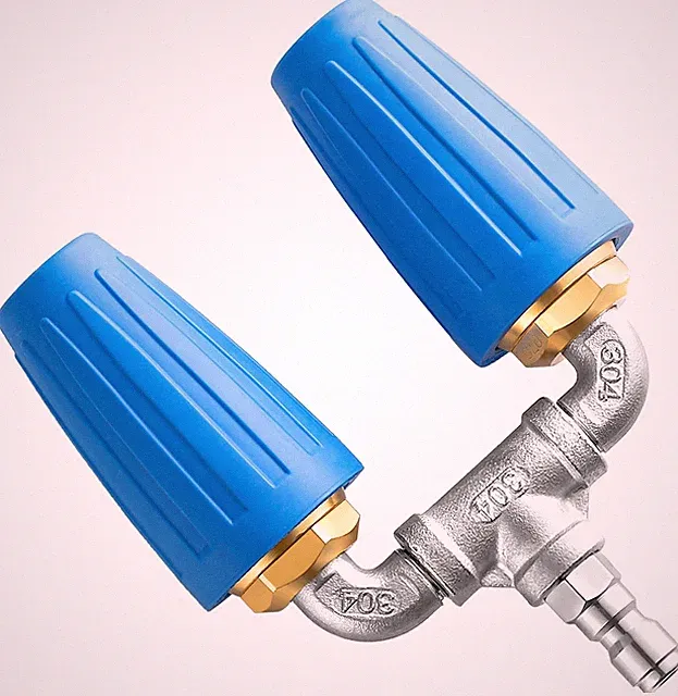 Dual Turbo Nozzle Pressure Washer, 4000 PSI, 1/4" Quick Connect | Twin 360°