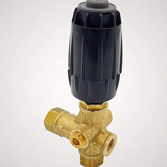 Durable 4500 PSI Annovi Reverberi Unloader - 10.5 GPM, Compact Brass Design