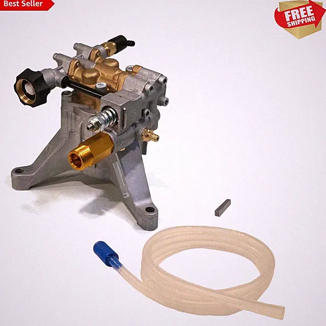 Durable Brass 3100 PSI Pressure Washer Pump - 2.5 GPM, Ideal for Homelite Models