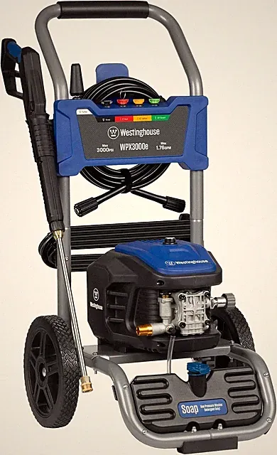 Durable Electric Pressure Washer for Cars Fences Driveways Homes 36.8 Pounds