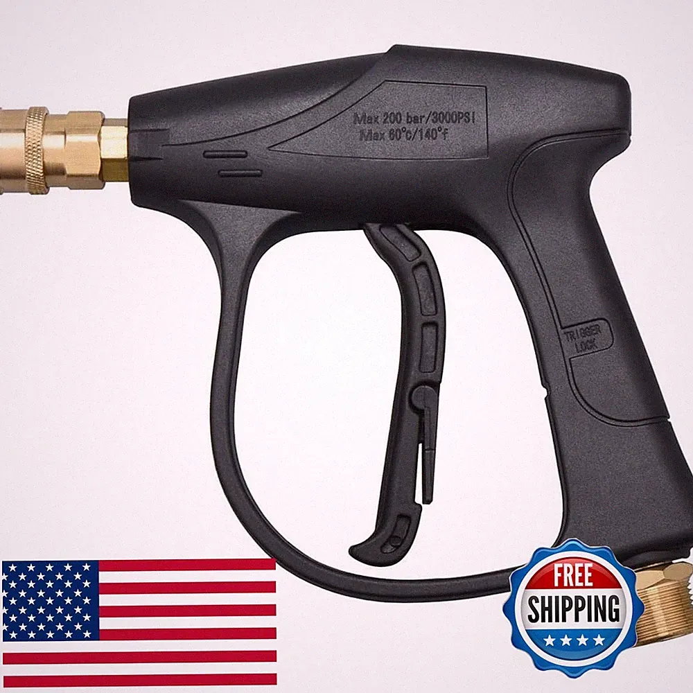 DUSICHIN DUS-022 Short Wand High Pressure Washer Gun 3000 PSI Pressure Power