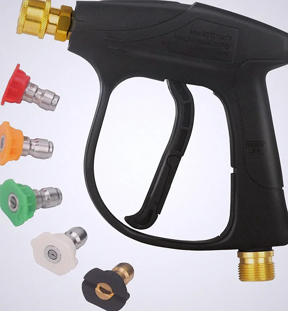 DUSICHIN DUS-220 Short Wand High Pressure Washer Handle Gun 3000 PSI Max 5 Press