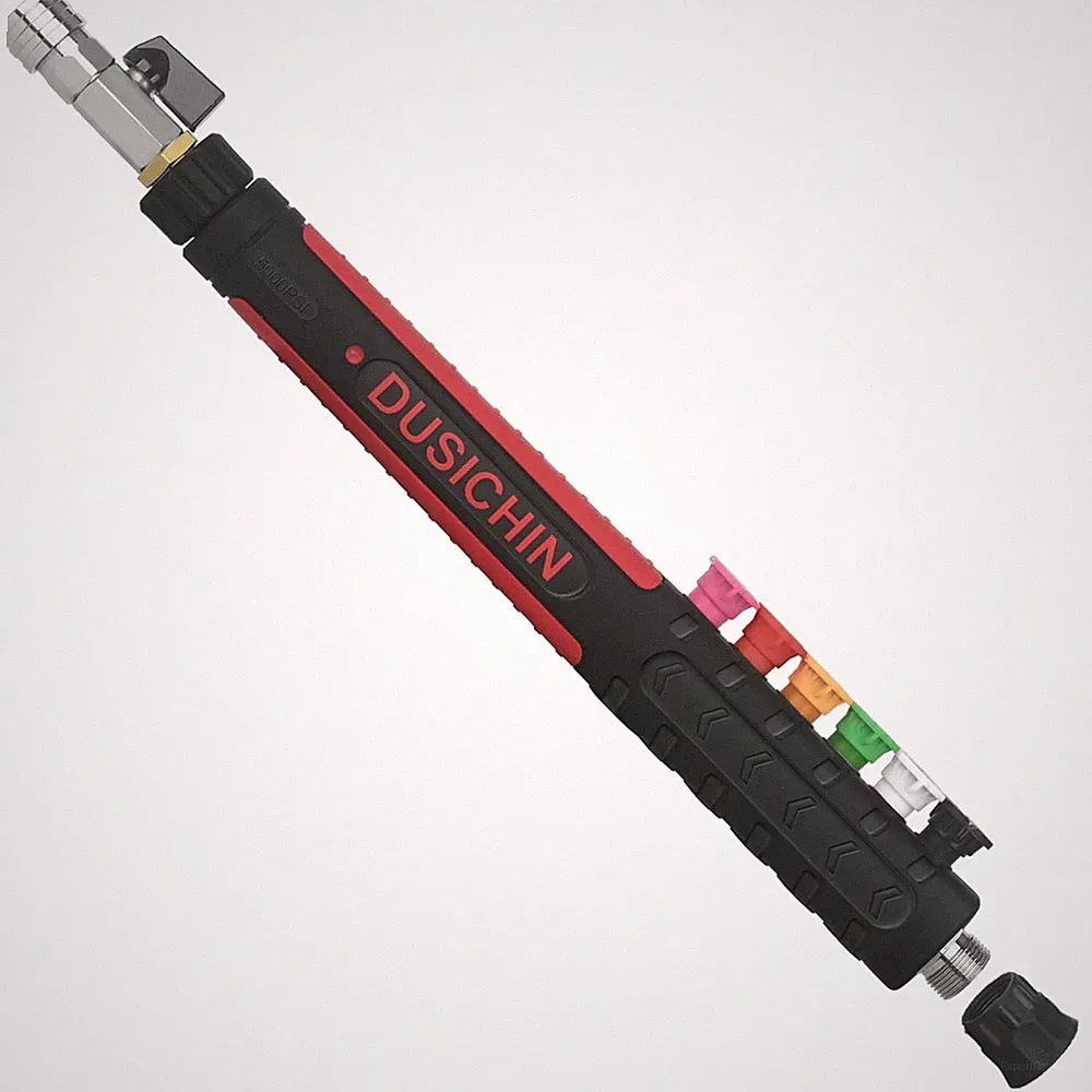 DUSICHIN Long Pressure Washer Wand With Ball Valve Switch 18 Inches 5000 PSI,...