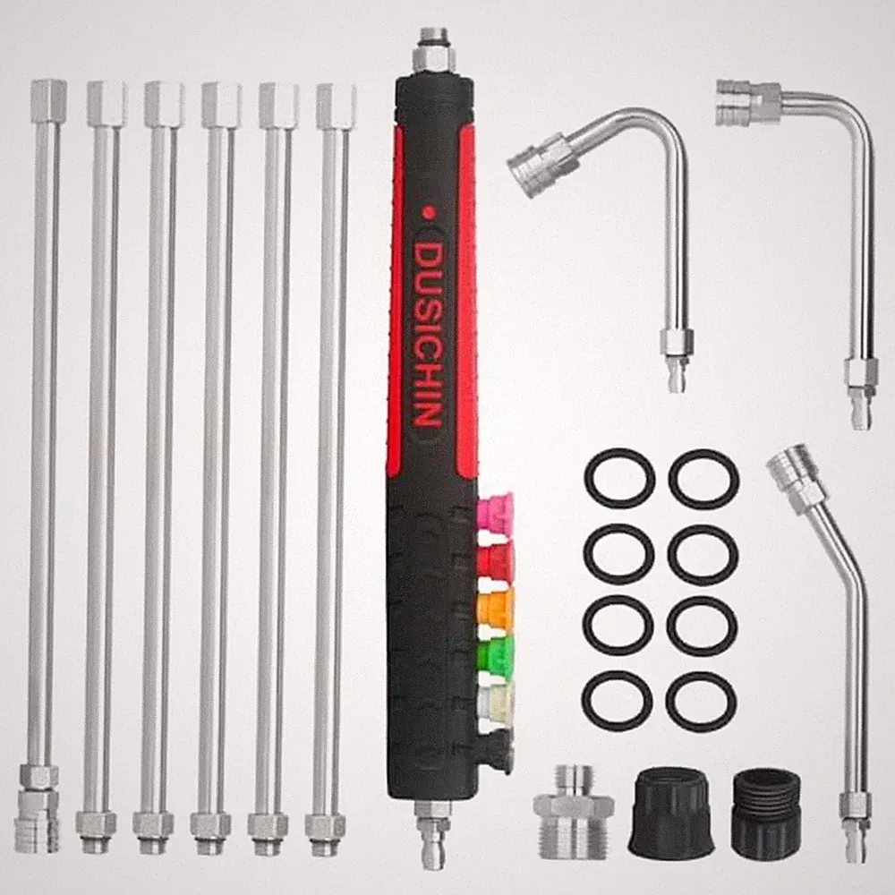 DUSICHIN Pressure Washer Extension Wand Gutter Clean Power Washer Lance