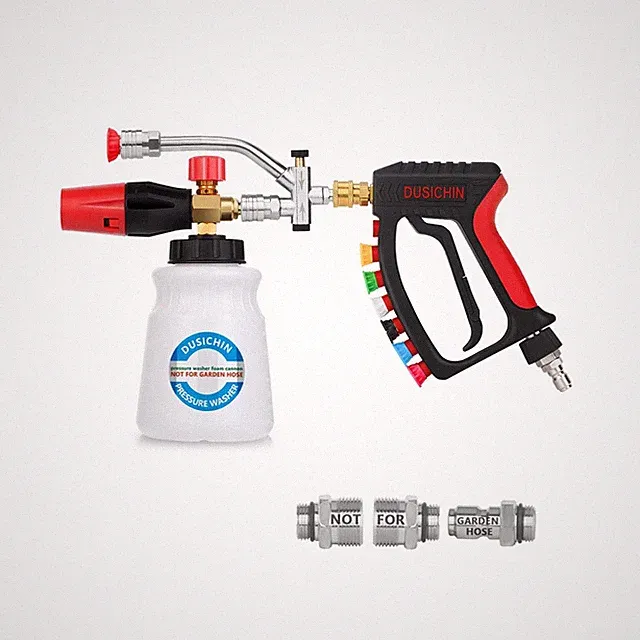 DUSICHIN Pressure Washer Gun Swivel Joint 4000 PSI Snow Foam Cannon... Fast Ship