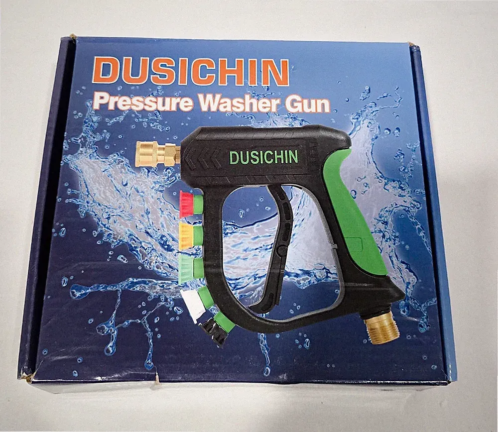 DUSICHIN Pressure Washer Short Gun 5 Nozzle Tips (A2)