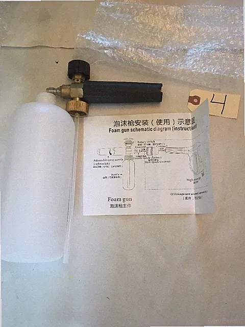 DUSICHIN SFL-001 Pressure Washer Jet Wash 1/4" Foam Cannon HIGH PRESSURE