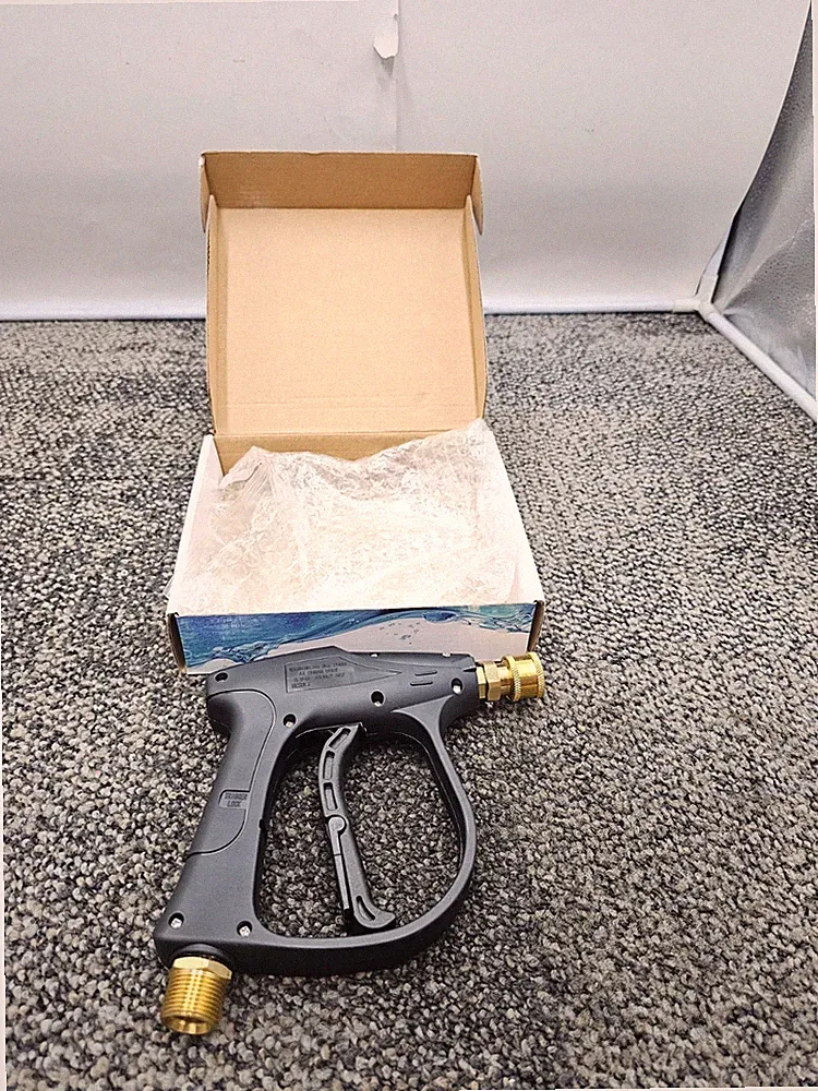 DUSICHIN Short Wand High Pressure Washer Gun 3000 PSI 1/4" Quick Release Nozzle